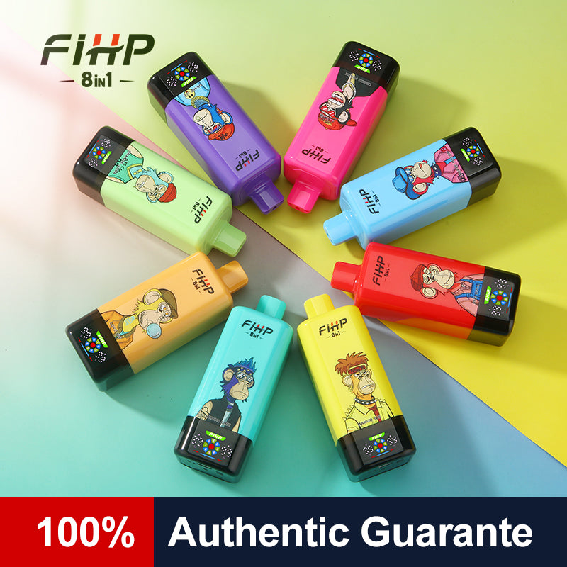 FIHP 200k Puffs 8w1 Multi smaki Vape