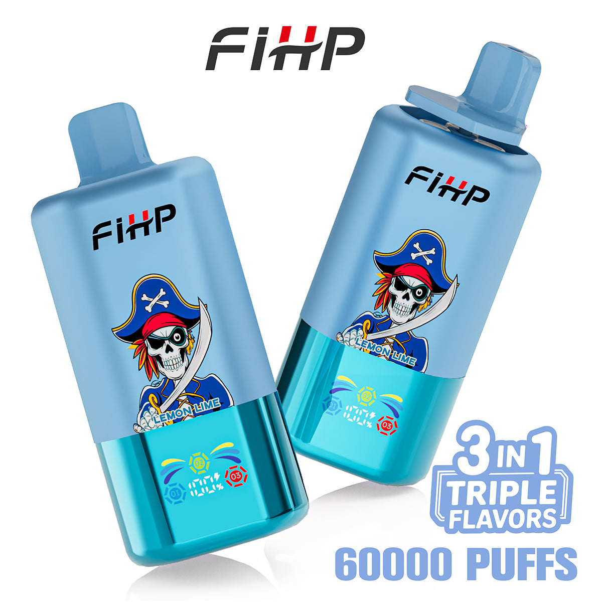 FIHP 60 000 zaciągnięć, potrójny smak waporyzatora
