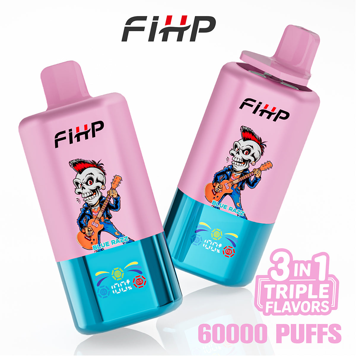 FIHP 60 000 zaciągnięć, potrójny smak waporyzatora