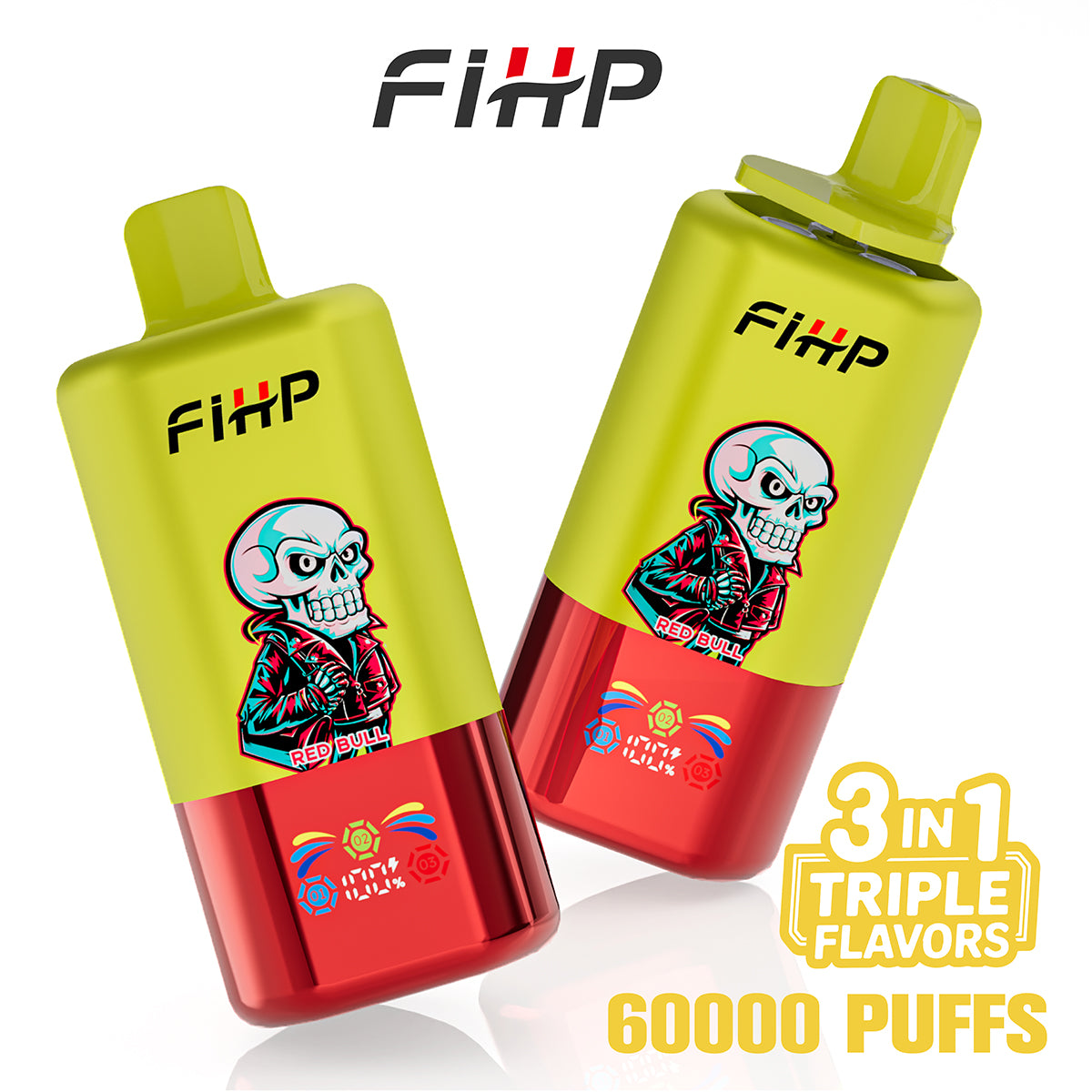 FIHP 60 000 zaciągnięć, potrójny smak waporyzatora