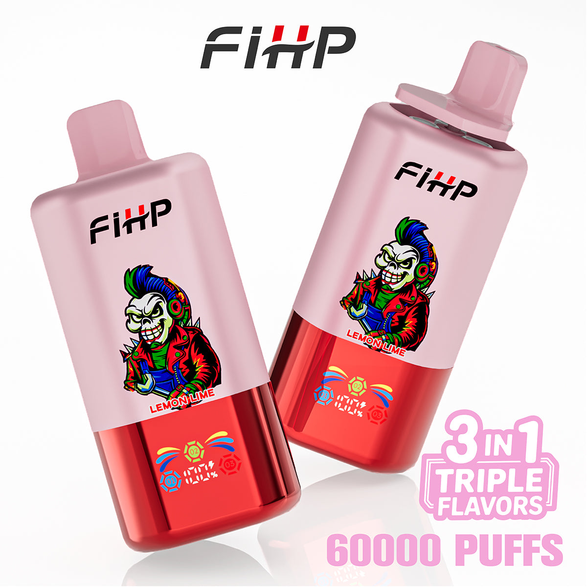 FIHP 60 000 zaciągnięć, potrójny smak waporyzatora