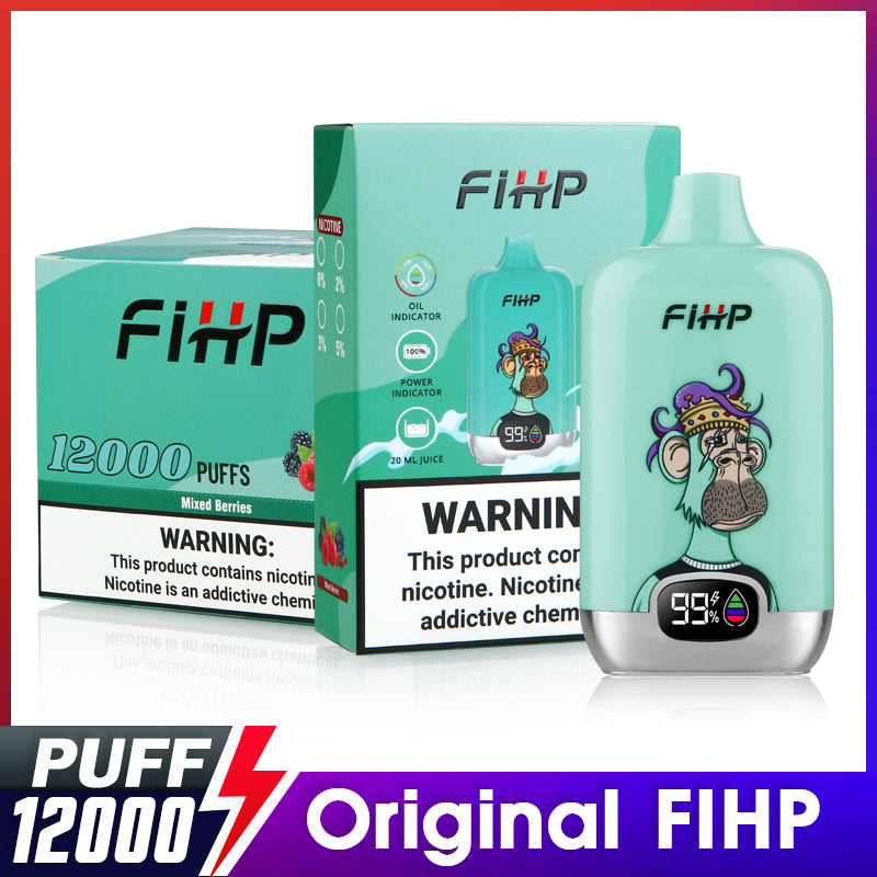 FIHP 12 000 zaciągnięć Vape