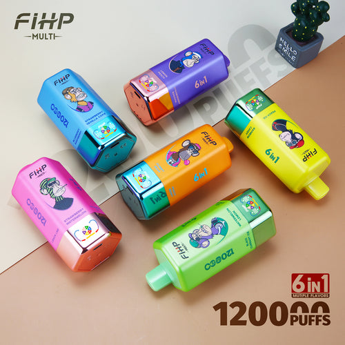 FIHP 120k Puffs 6w1 Multi smaki Vape(120 000 zaciągnięć)